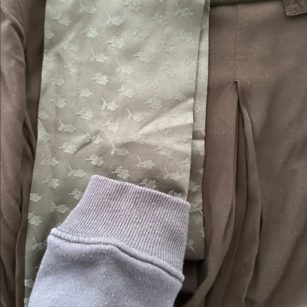 NWOT Zara Floral Jacquard Tie Waist, Obi-Style Fabric Sash, Wide Cummerbund Belt - Picture 8 of 8